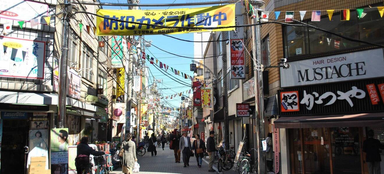 Viertel in Tokyo