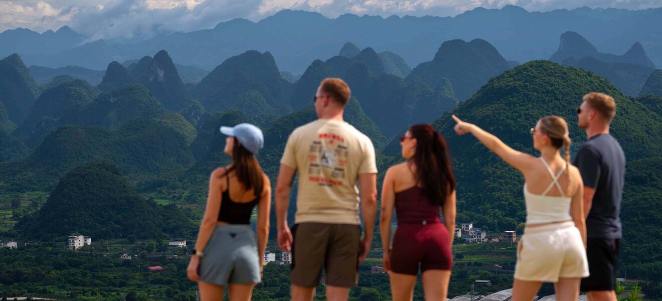 Yangshuo-Aussichtspunkt