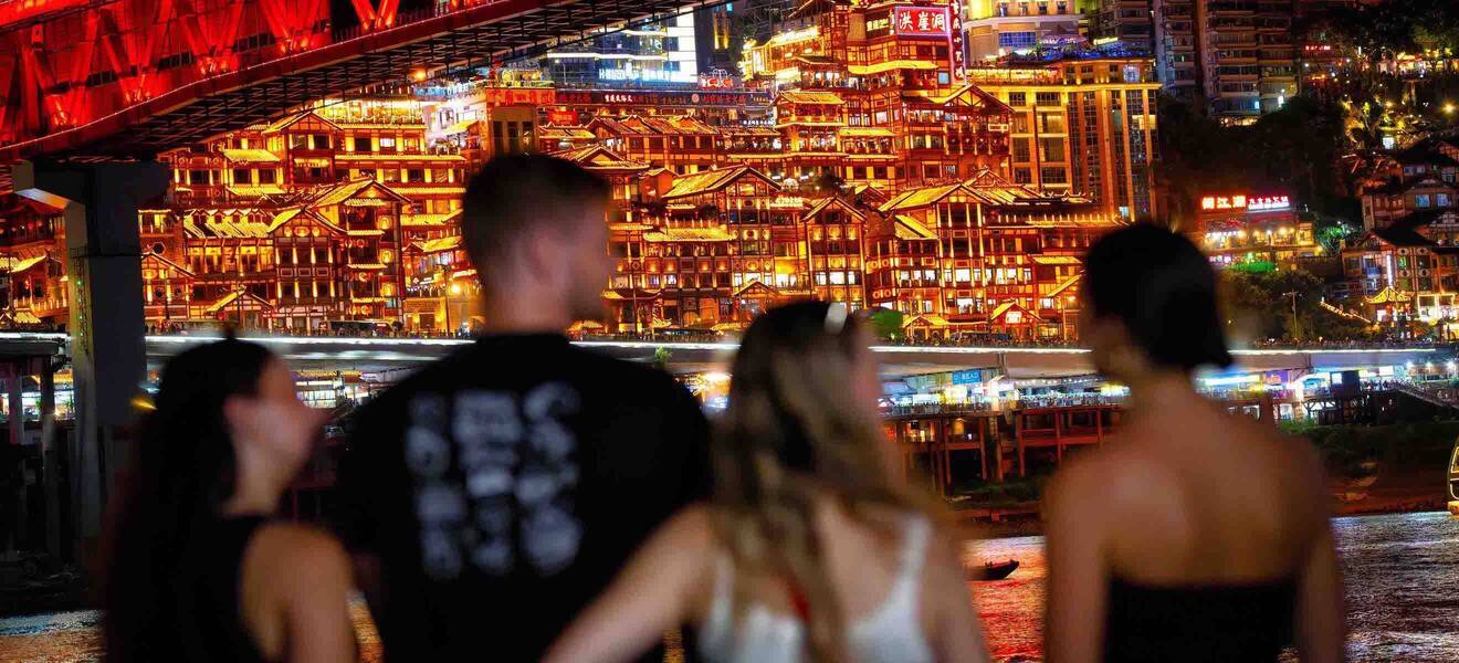 Chongqing bei Nacht