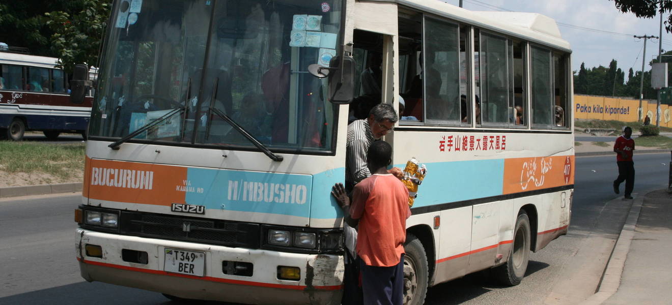 Busfahrt nach Handeni