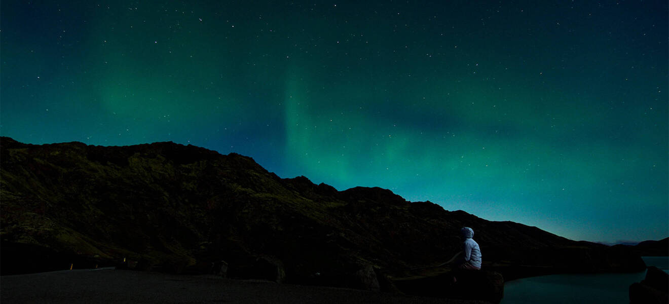 Süd-Island bei Nacht