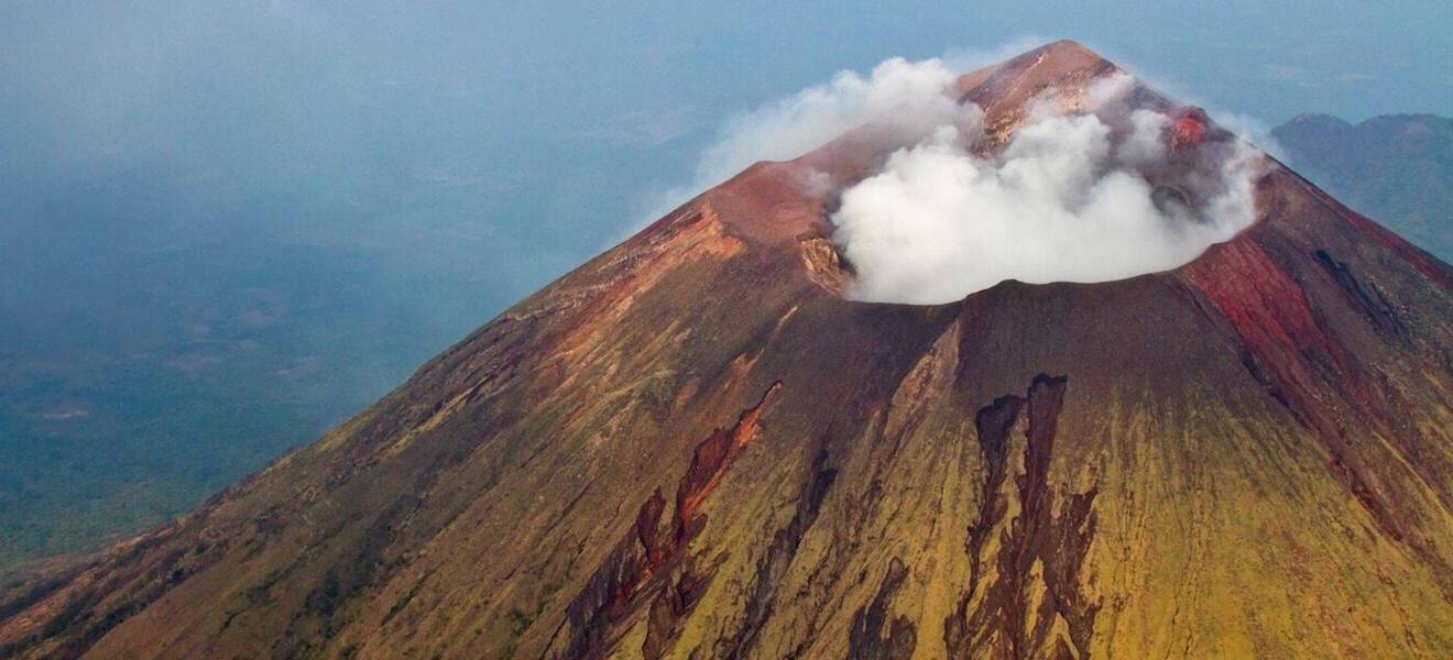 Volcano in Chinandega region