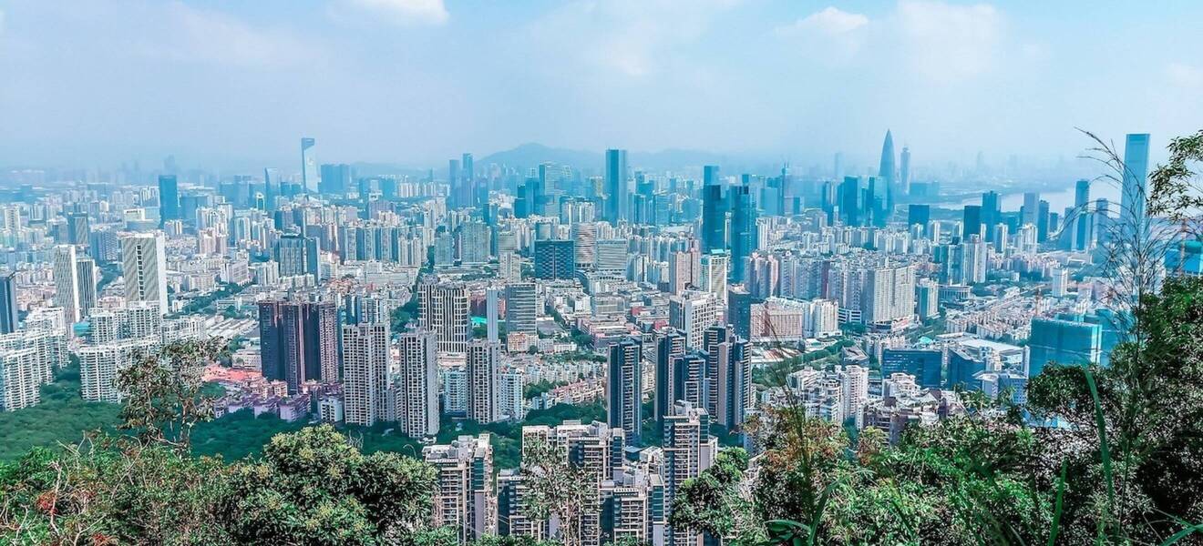 Skyline von Shenzhen