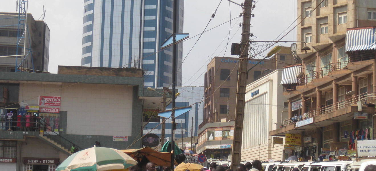 Kampala in Uganda