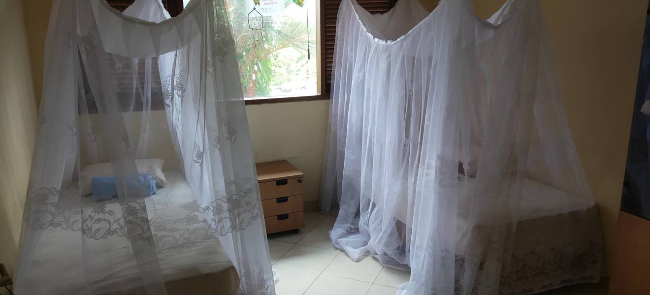 Zimmer im Volunteer House auf Bali