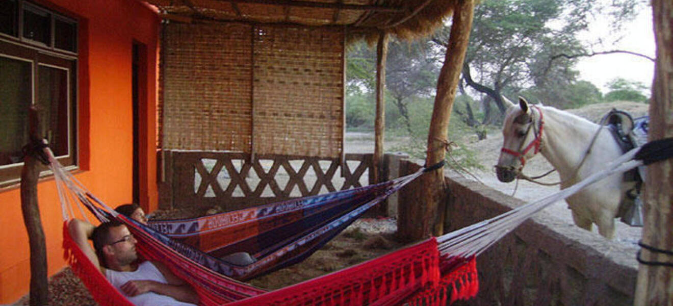 Accommodation on the horse farm in Peru