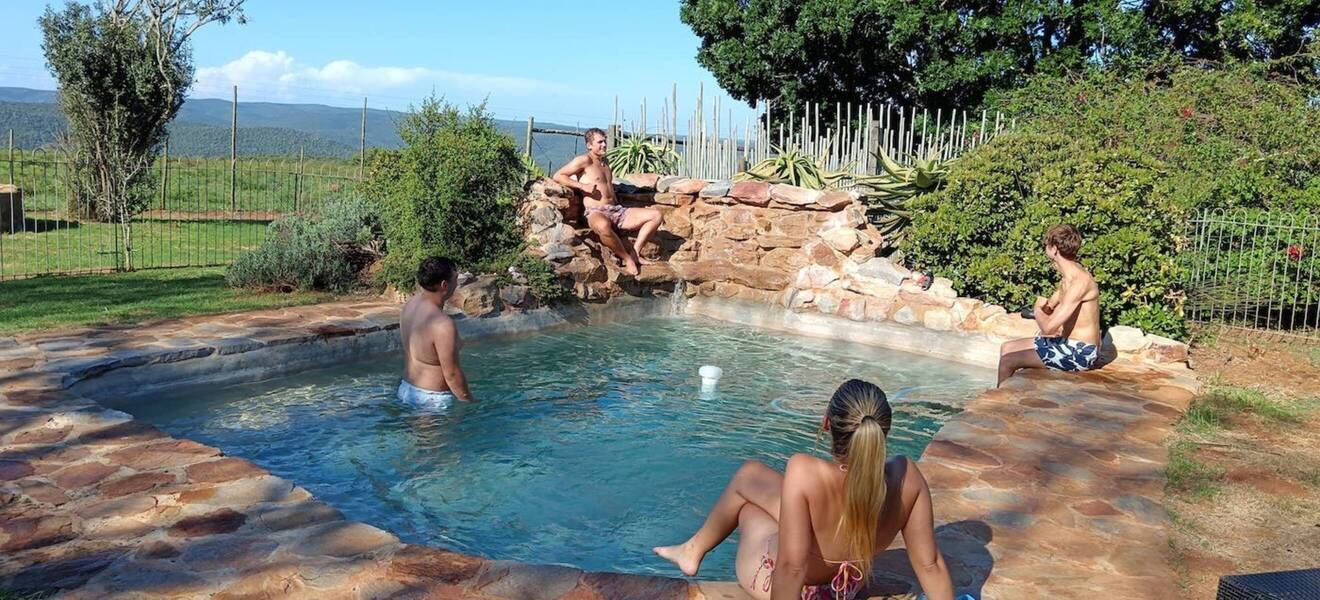 Unterkunft im Naturreservat in Südafrika