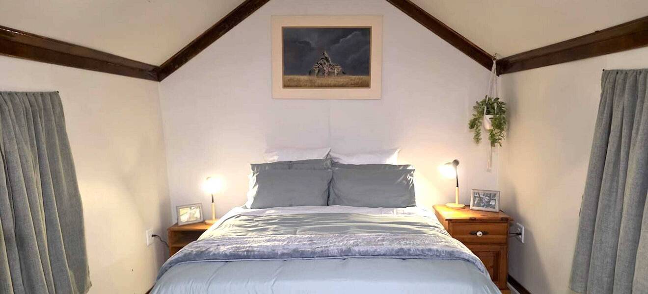 Schlafzimmer im Family Cottage