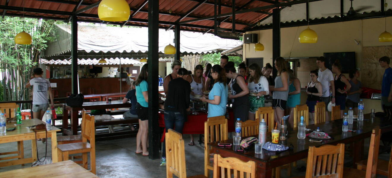 Unterkunft im Projekt