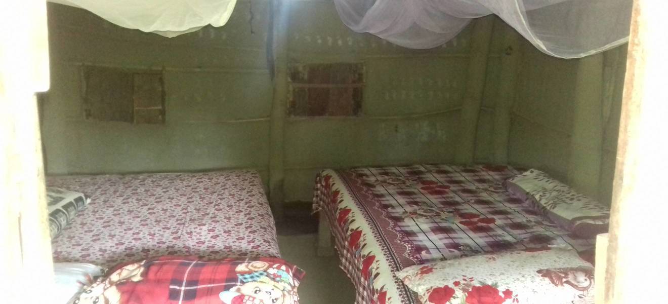 Beds in the Home Stay