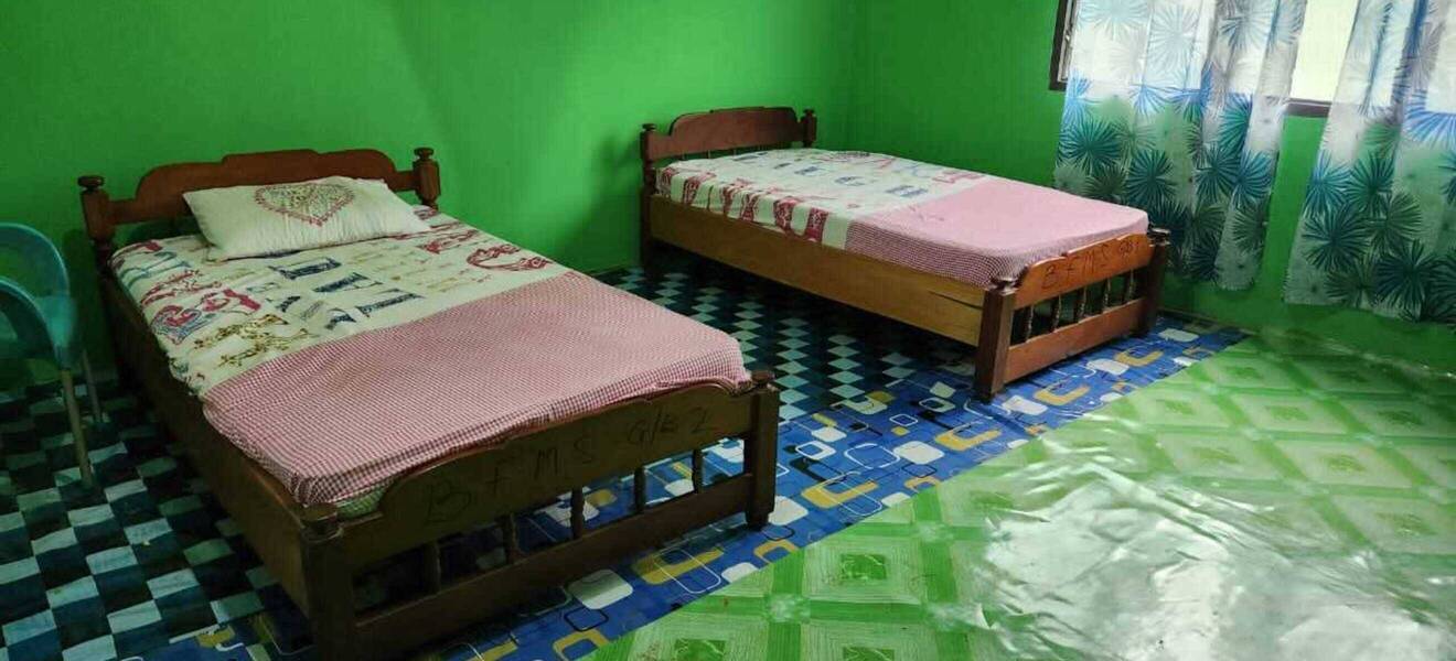 Unterkunft im Nationalpark Ghana