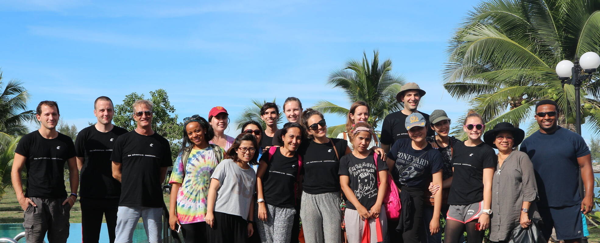 Volunteer bei ihrem Auslandspraktikum in Asien