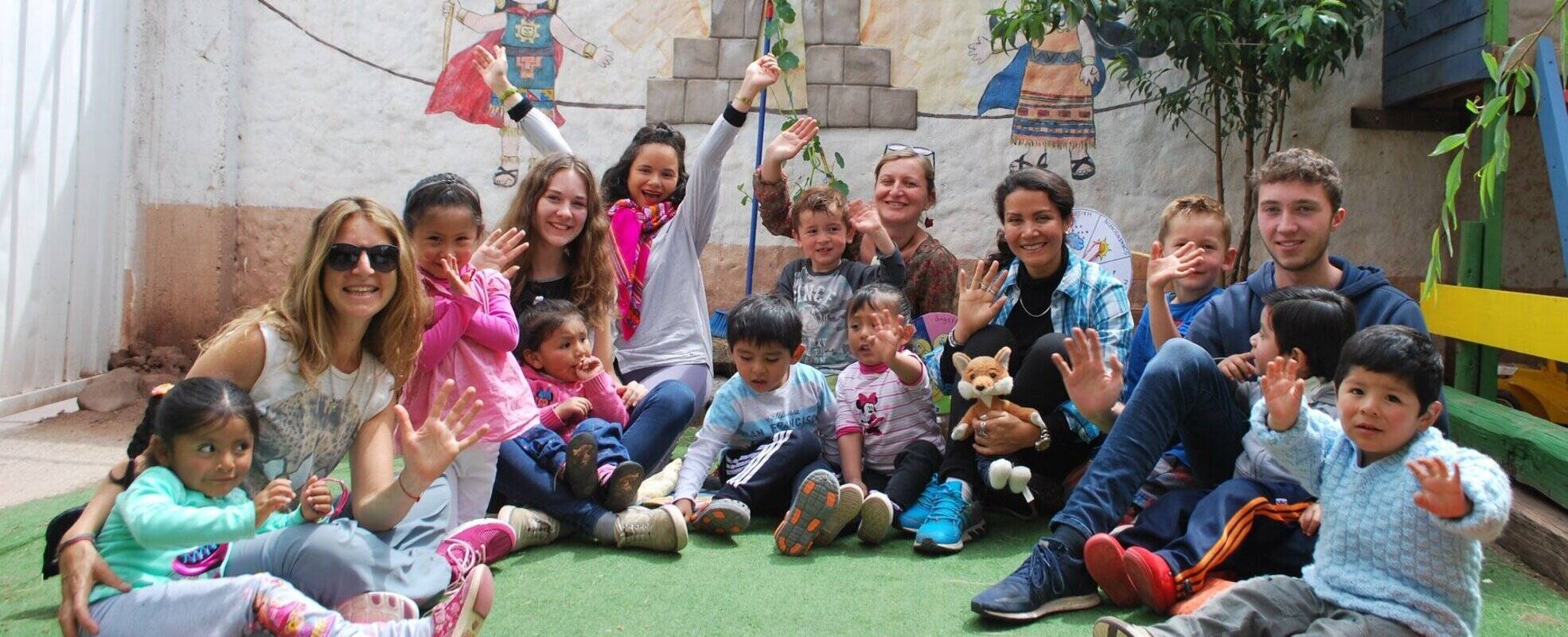 Freiwilligenarbeit in Peru in einer Schule