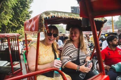 Autorikscha in Indien