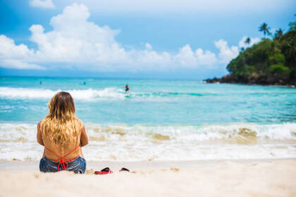 Entspannen am Strand