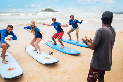 Surfkurs in Mirissa