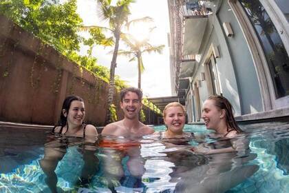 Pool in der Unterkunft