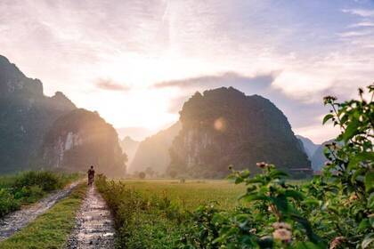 Ninh Binh Sonnenaufgang