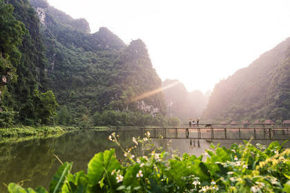 Ninh Binh Ausblick