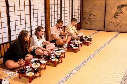 Koyasan Abendessen mit Mönchen 