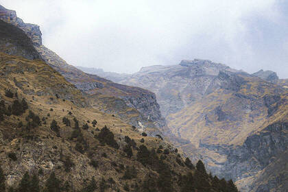 Freiwilligenarbeit Nepal Landschaft