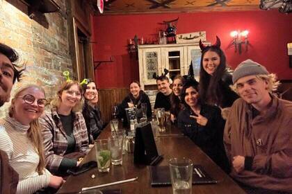 Gemeinsames After-Work mit Freiwilligen