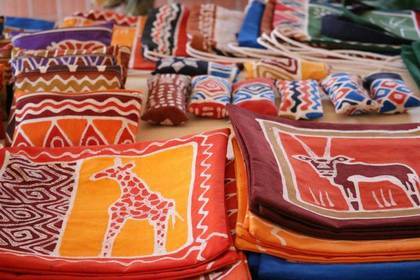Batik Freiwilligenarbeit Projekt Namibia