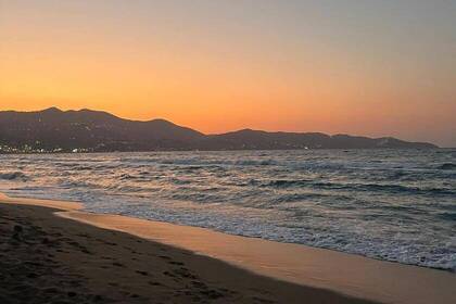 Sonnenuntergang am Strand