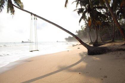 Sandstrand in Ghana