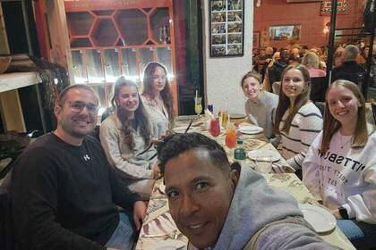 Abendessen mit Children Center Volunteers  in Kapstadt