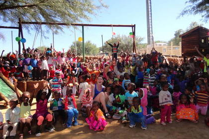Volunteer work at the preschool in Namibia, Windhoek