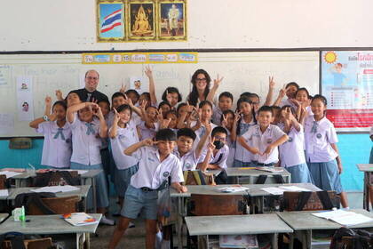 Gemeinsames Klassenfoto