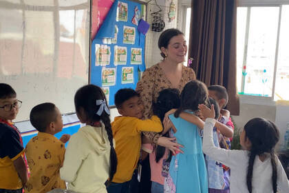 Unterricht mit Kindern