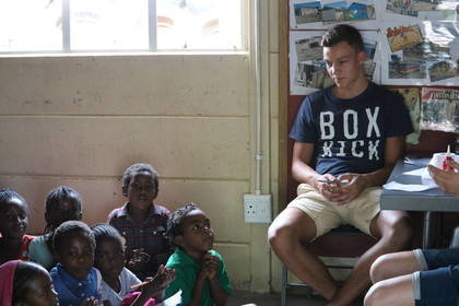Freiwilligenarbeit im Kindergarten in Namibia
