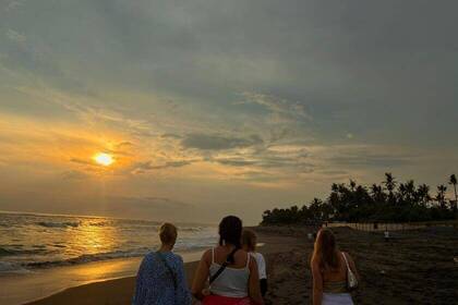 Sonnenuntergang am Strand