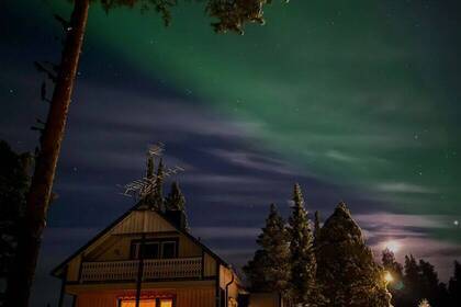 Polarlicht in Schweden 