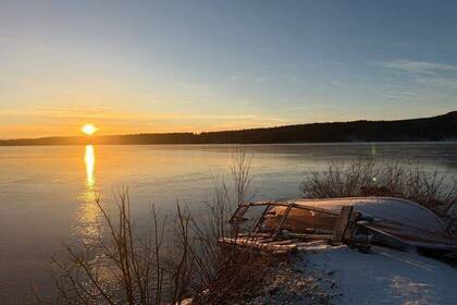 Sonnenuntergang am See