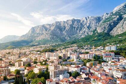 Blick über Makarska