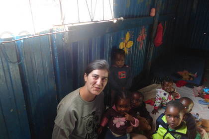 Volunteer an der Vorschule in Namibia, Windhoek