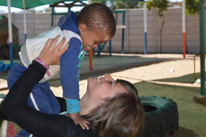 Volunteering in kindergarten in Namibia