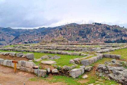 Ausblick über Cusco