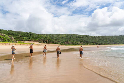 Strand in Südafrika