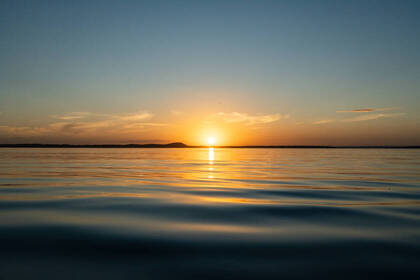 Sonnenuntergang am Strand