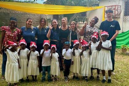 Volunteers Gruppenfoto 