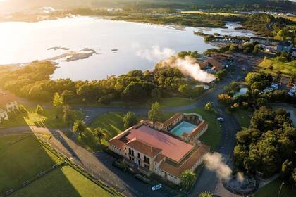 Rotorua von oben