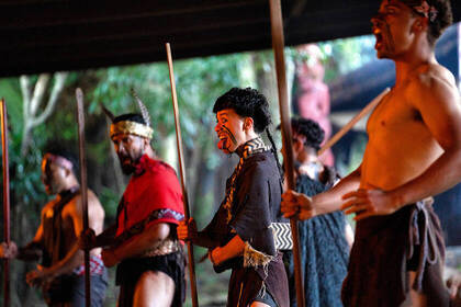 Einblick in die Maori-Kultur