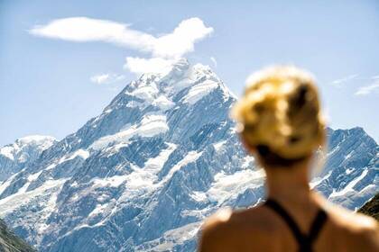 Mount Cook im Hooker Valley