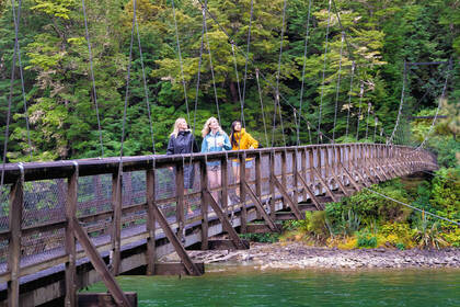 Brücke bei Te Anau