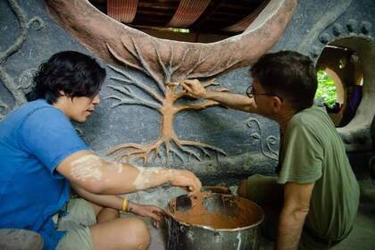 Gemeinsame Arbeit im Projekt