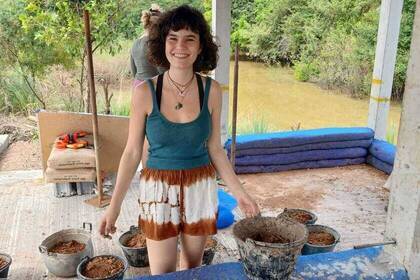 Volunteer bei der Arbeit